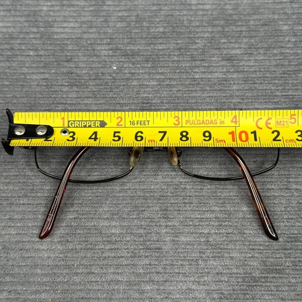Guess GU 1050 TO Tortoise Shell Oval Y2K Eyeglasses Frame 48-18-140 Brown Unisex